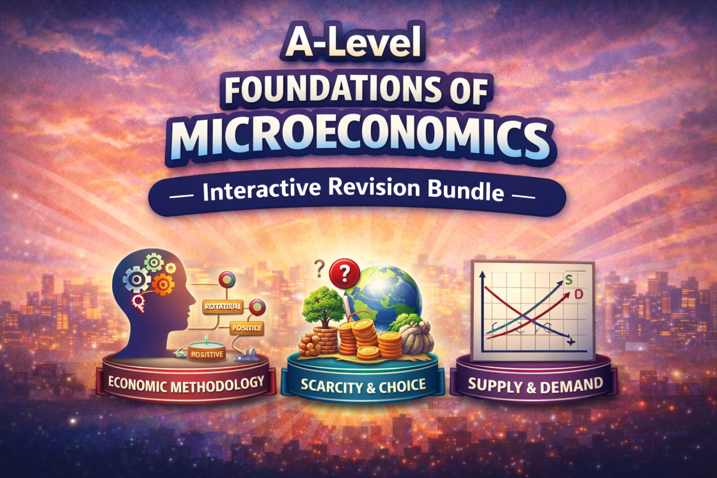 Economics: Foundations of Microeconomics Revision Bundle