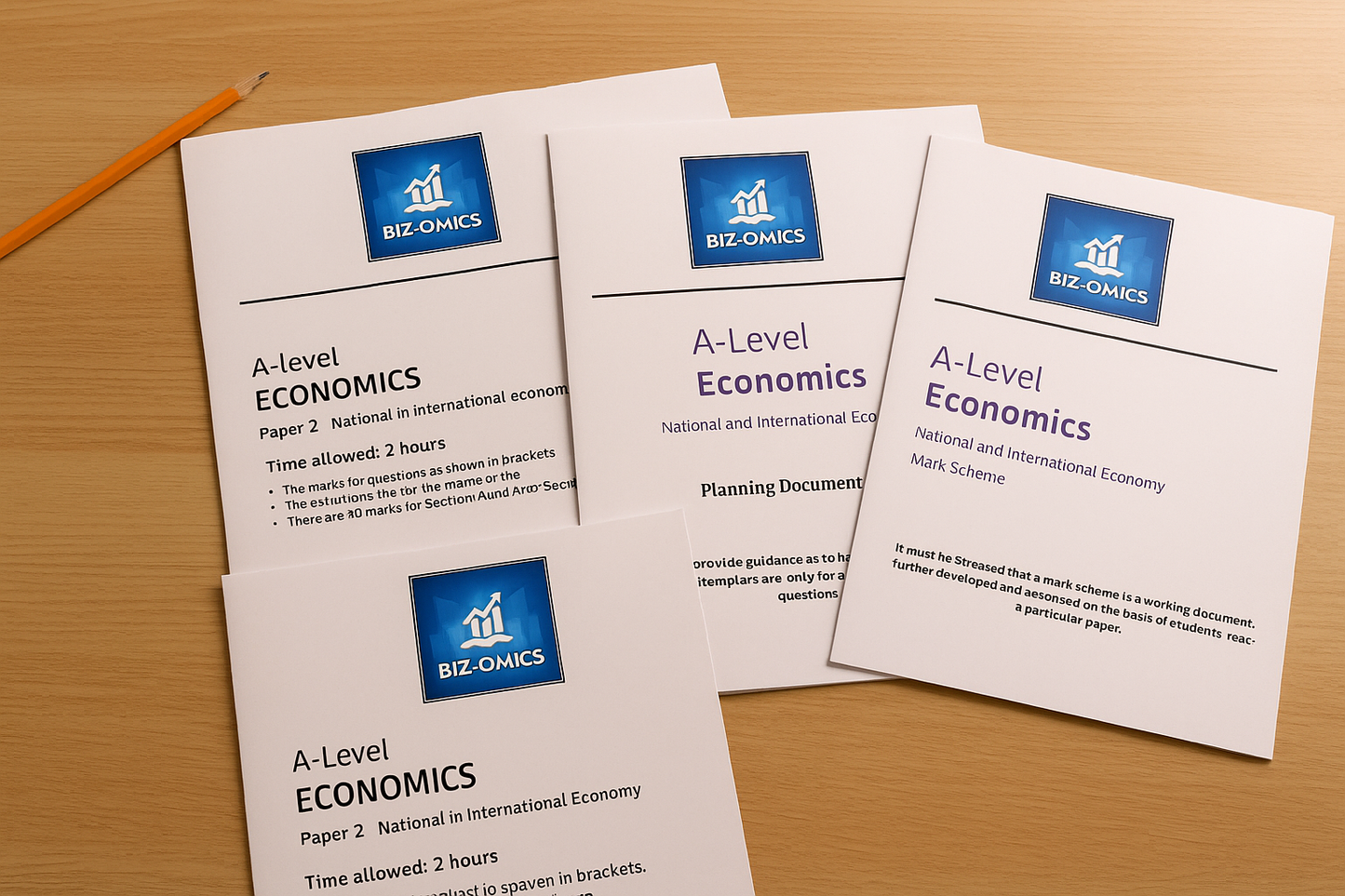 Economics: AQA Paper 2 Practice Bundle