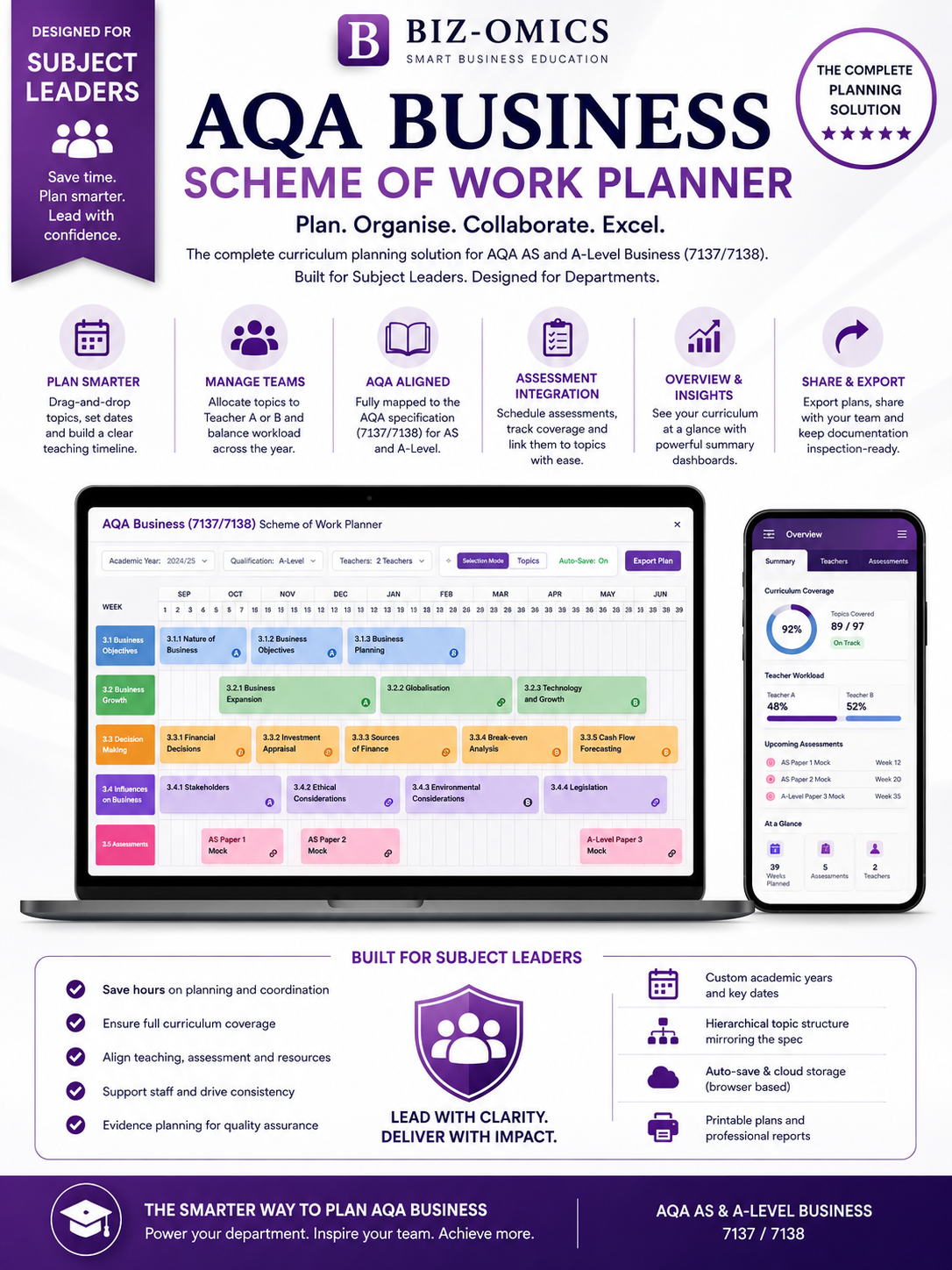Scheme of Work Designer
