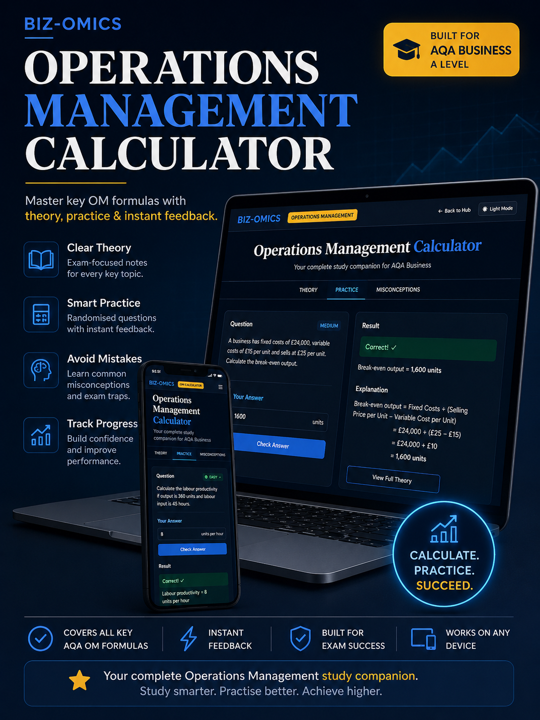 Operations Management Calculator