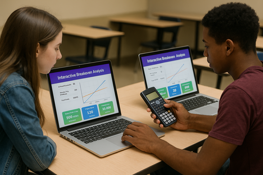 Business Studies: Interactive Breakeven Chart Analysis Tool