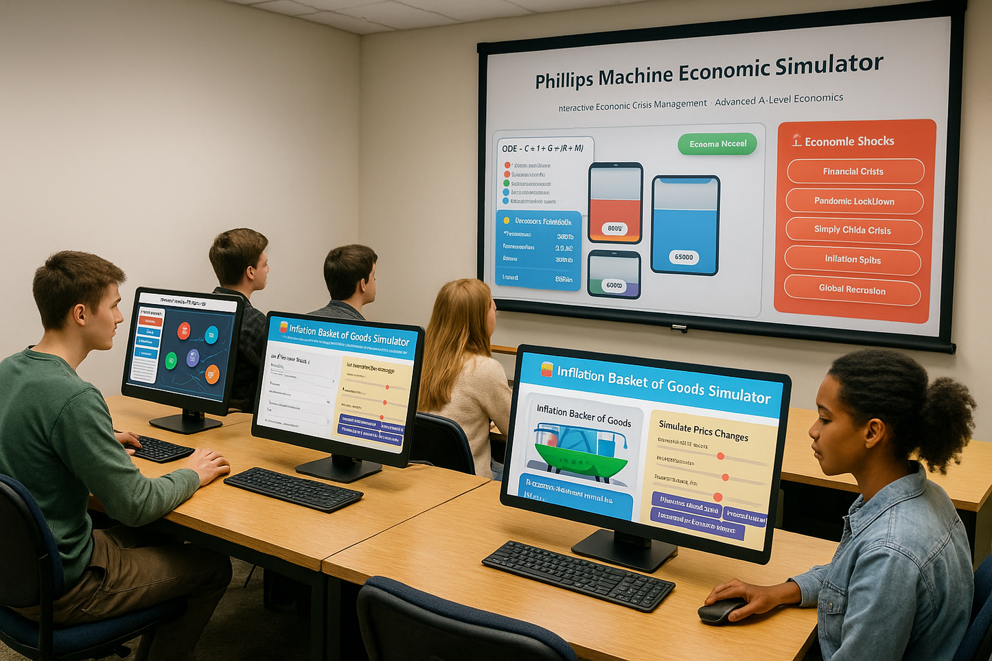 Economics: Macroeconomics Simulation Lab