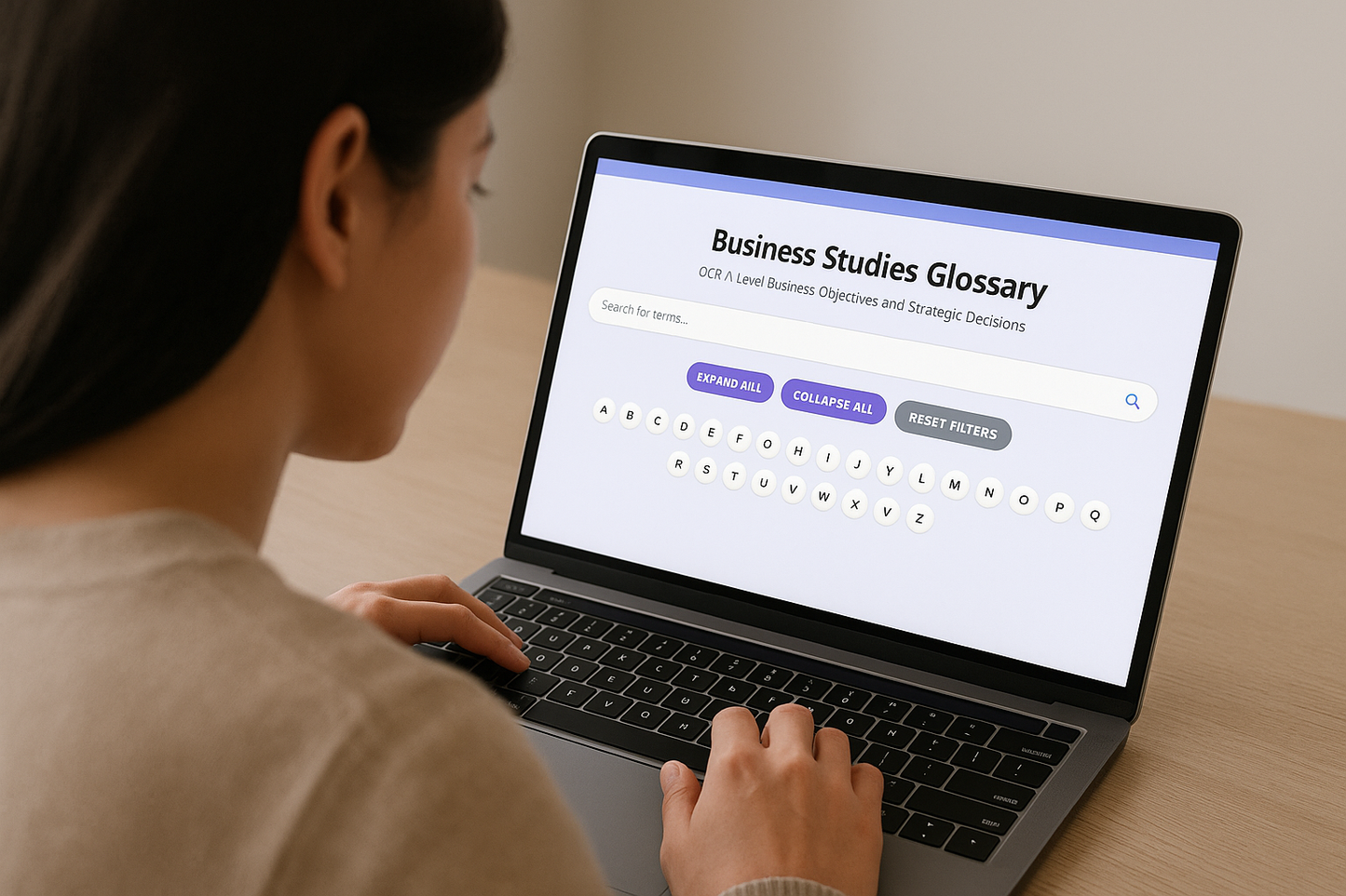 Business Studies: OCR A-Level Business Glossary Bank