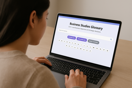 Business Studies: OCR A-Level Business Glossary Bank