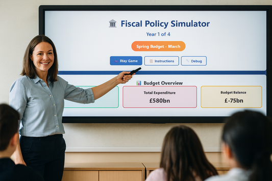 Economics: Fiscal Policy Simulator – Chancellor Challenge!