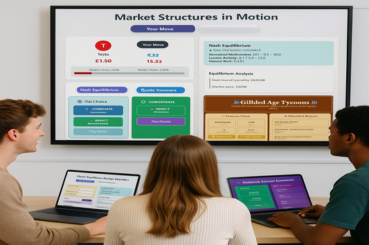 Economics: The Market Structures Simulation Pack