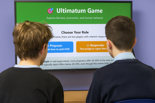 Economics: Ultimatum Game Simulator