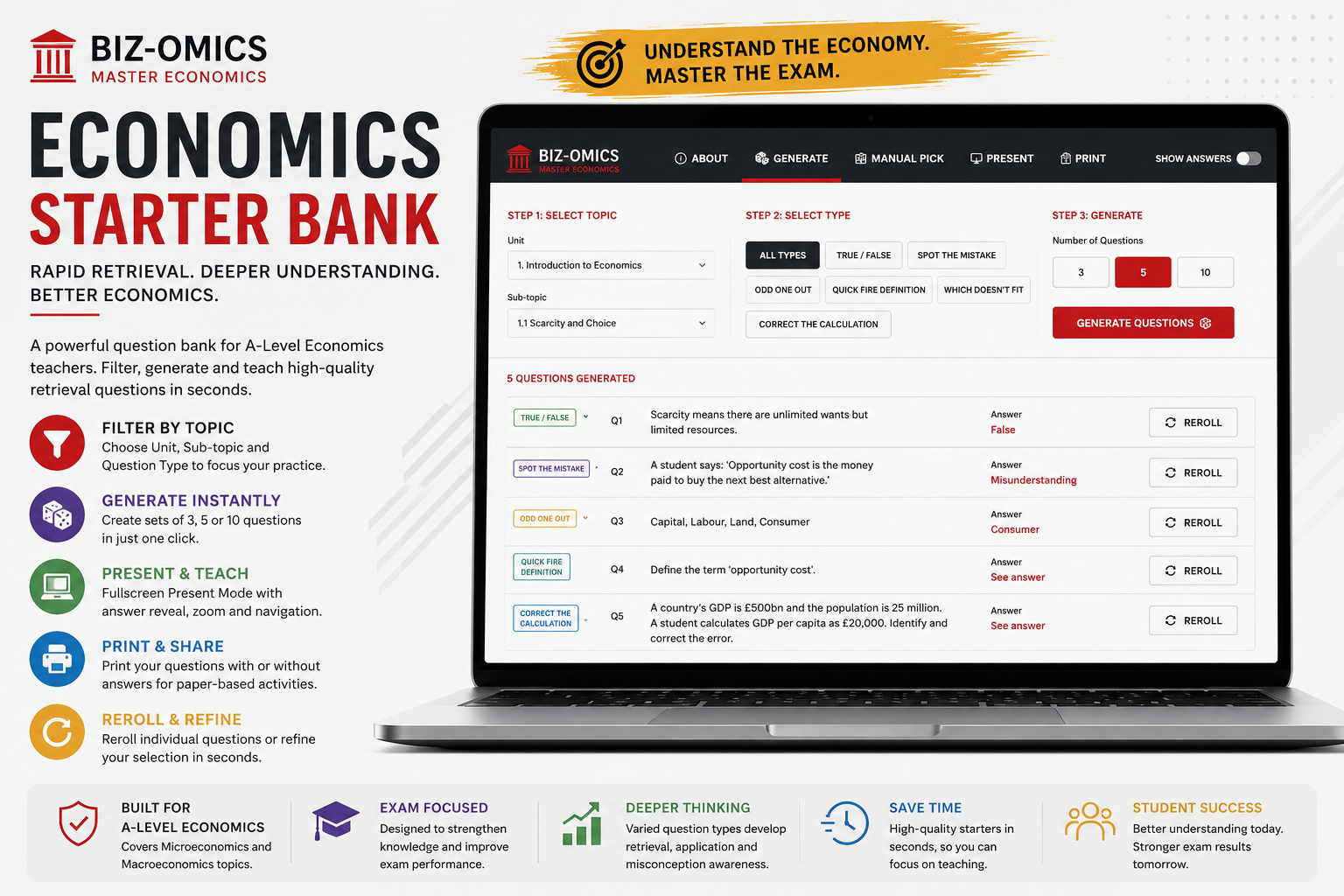 Starter Bank — Economics
